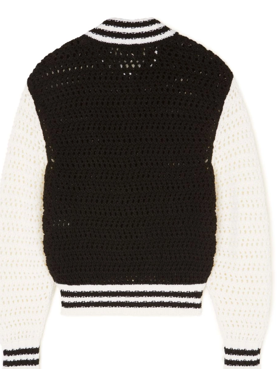 Affordable Women Alanui crochet-knit jacket bomber 0716